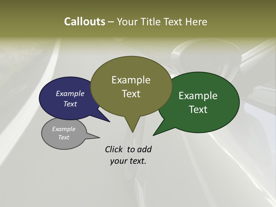 The New 997 Porsche Turbo PowerPoint Template