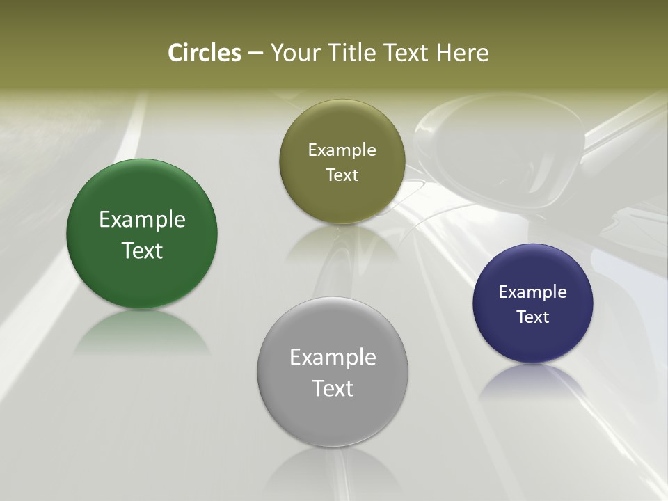 The New 997 Porsche Turbo PowerPoint Template