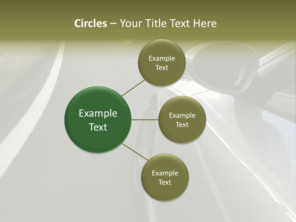 The New 997 Porsche Turbo PowerPoint Template