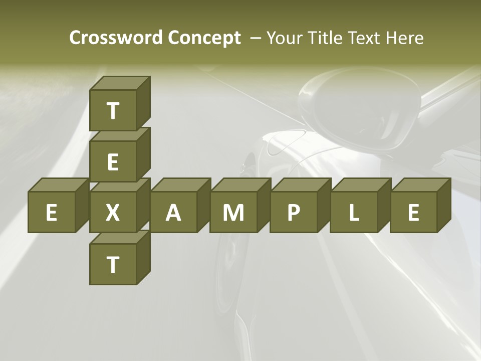 The New 997 Porsche Turbo PowerPoint Template