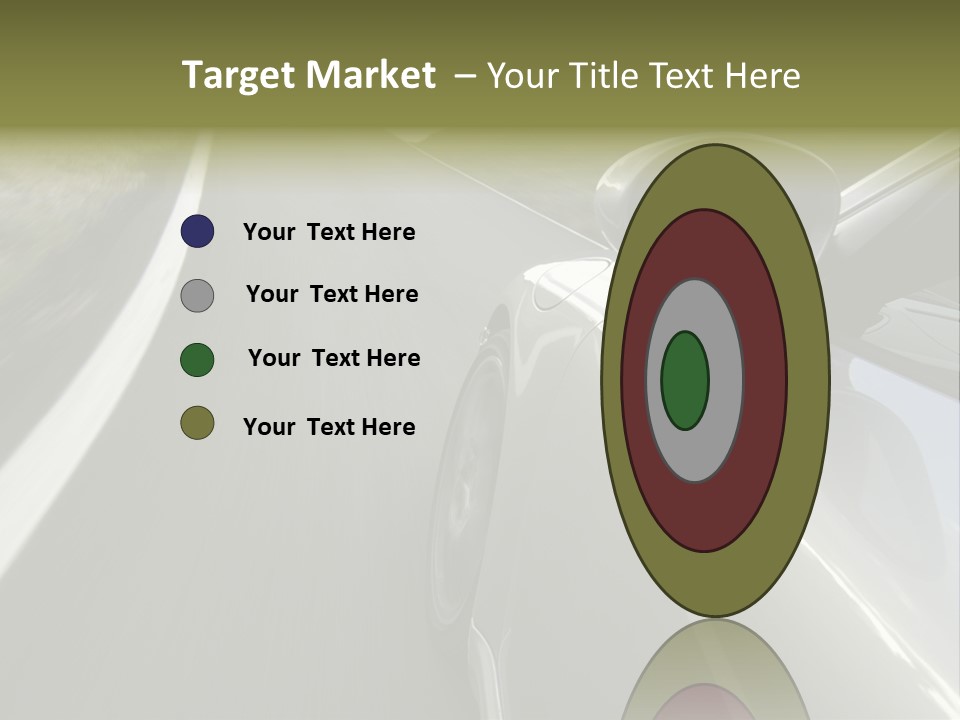 The New 997 Porsche Turbo PowerPoint Template