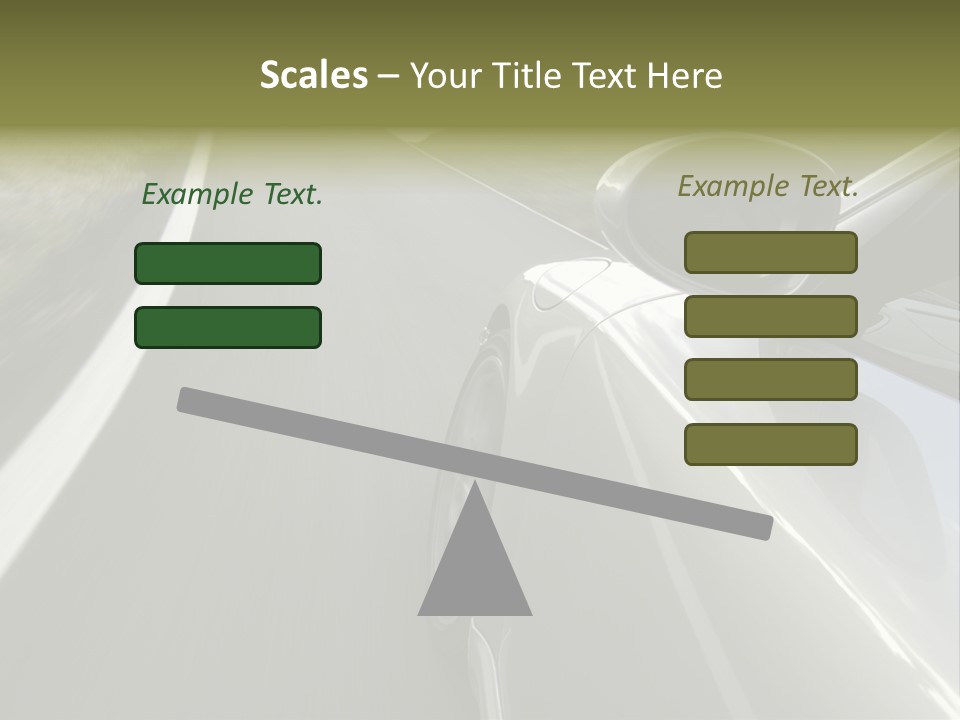 The New 997 Porsche Turbo PowerPoint Template