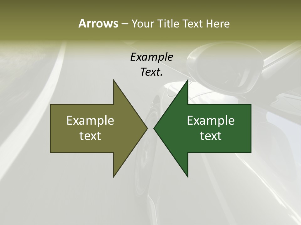 The New 997 Porsche Turbo PowerPoint Template