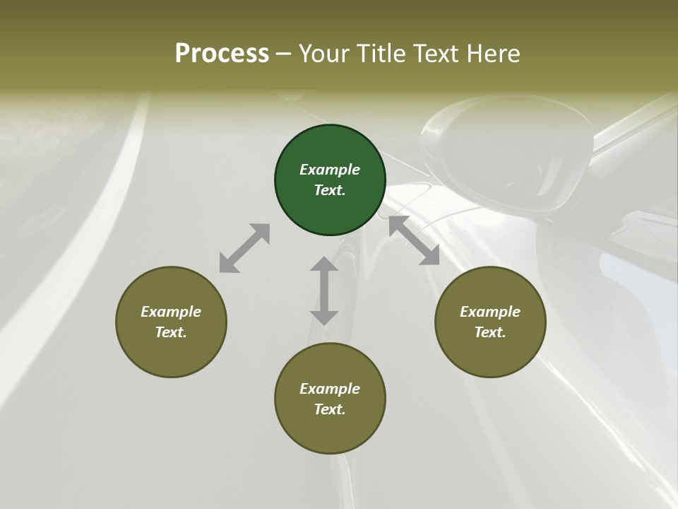 The New 997 Porsche Turbo PowerPoint Template