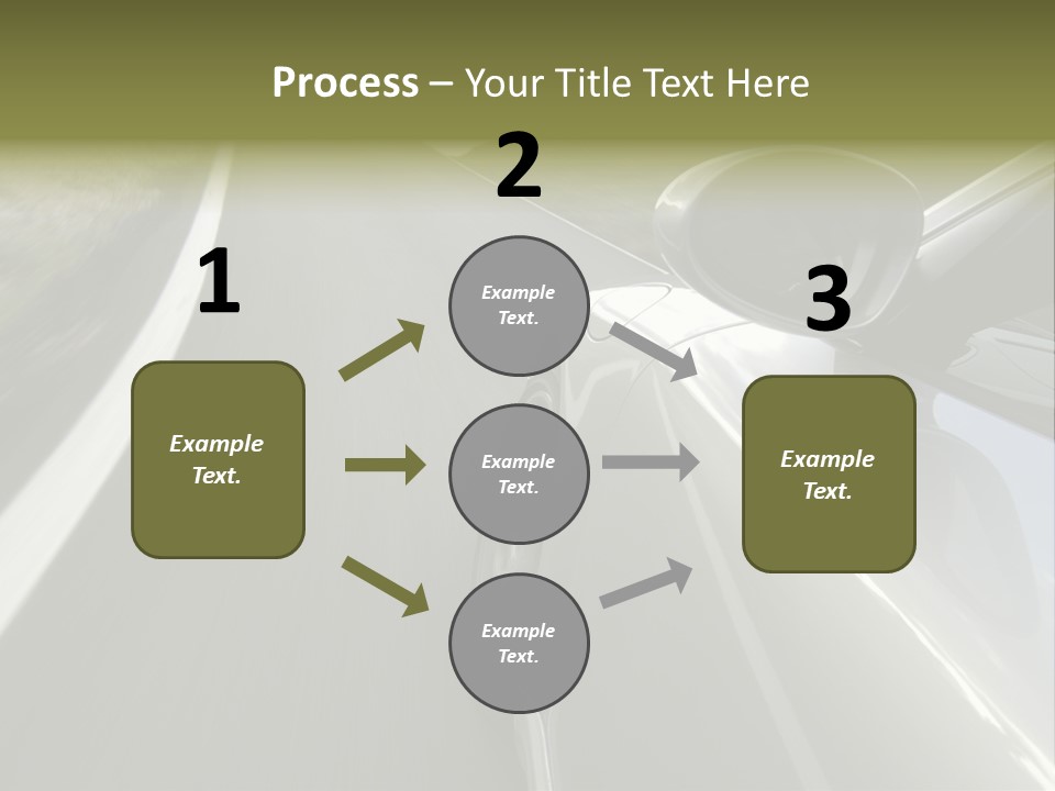 The New 997 Porsche Turbo PowerPoint Template
