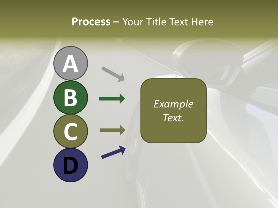The New 997 Porsche Turbo PowerPoint Template