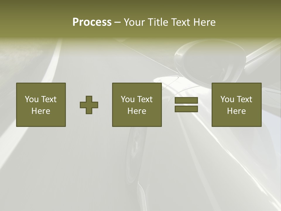 The New 997 Porsche Turbo PowerPoint Template