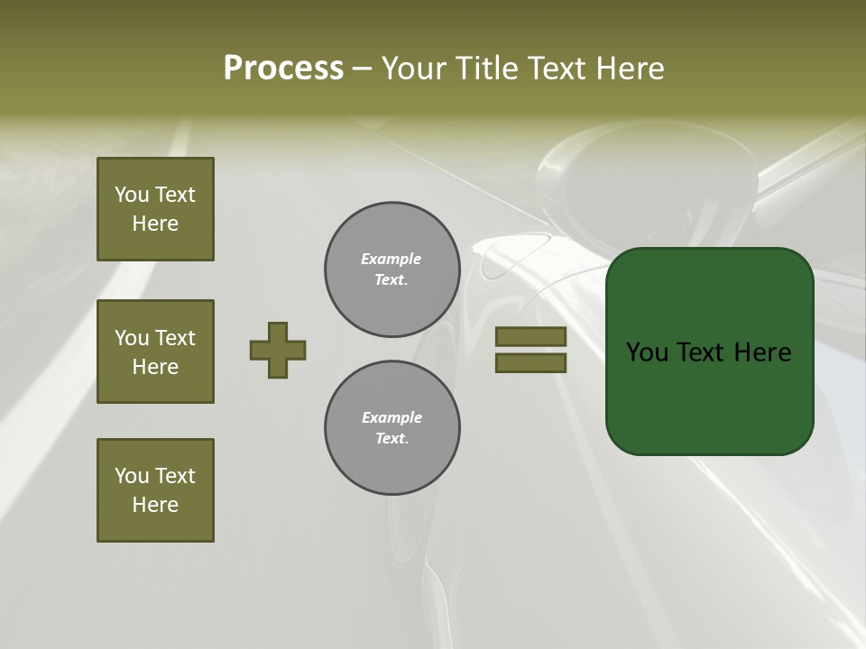 The New 997 Porsche Turbo PowerPoint Template