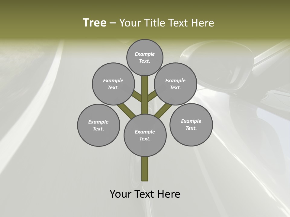 The New 997 Porsche Turbo PowerPoint Template