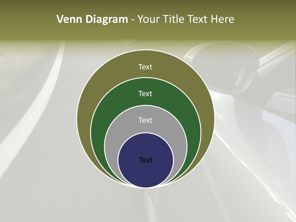 The New 997 Porsche Turbo PowerPoint Template