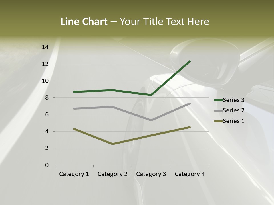 The New 997 Porsche Turbo PowerPoint Template