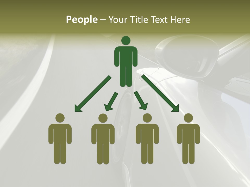 The New 997 Porsche Turbo PowerPoint Template