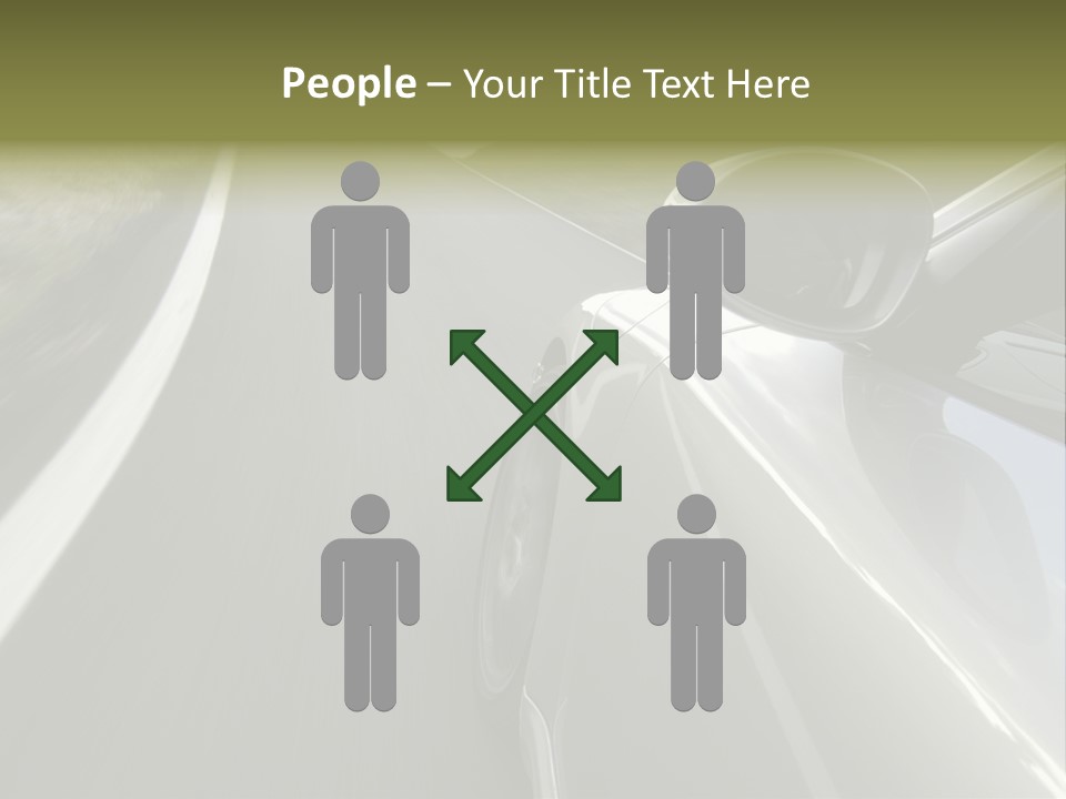 The New 997 Porsche Turbo PowerPoint Template