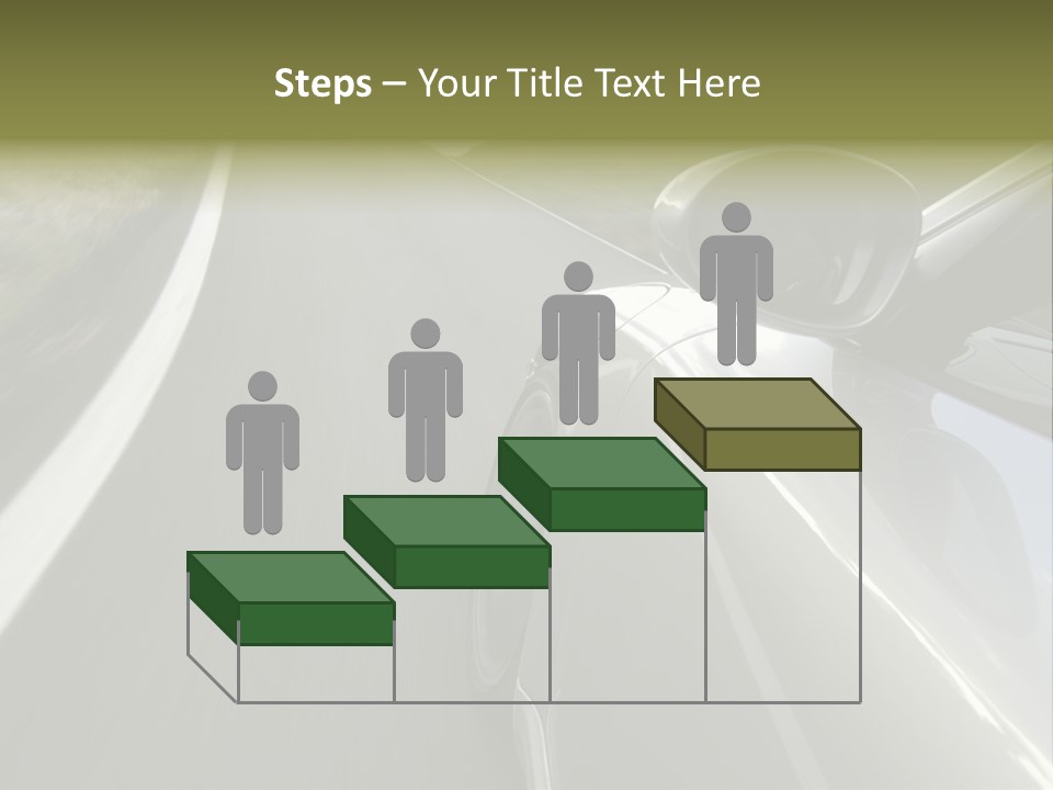 The New 997 Porsche Turbo PowerPoint Template