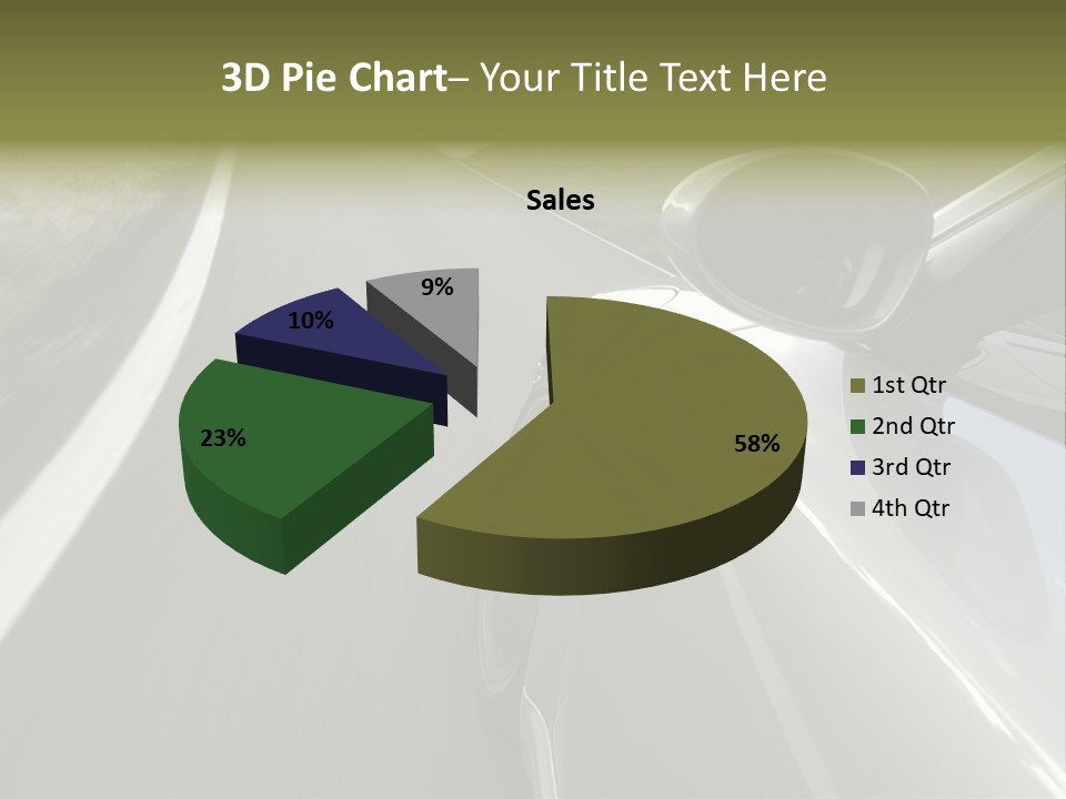 The New 997 Porsche Turbo PowerPoint Template