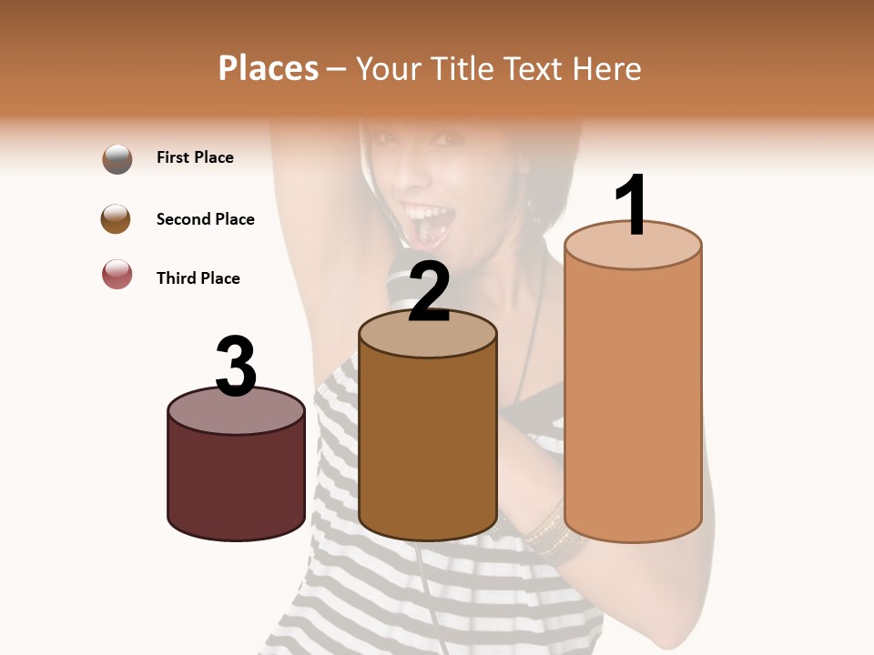 Rock Girl PowerPoint Template