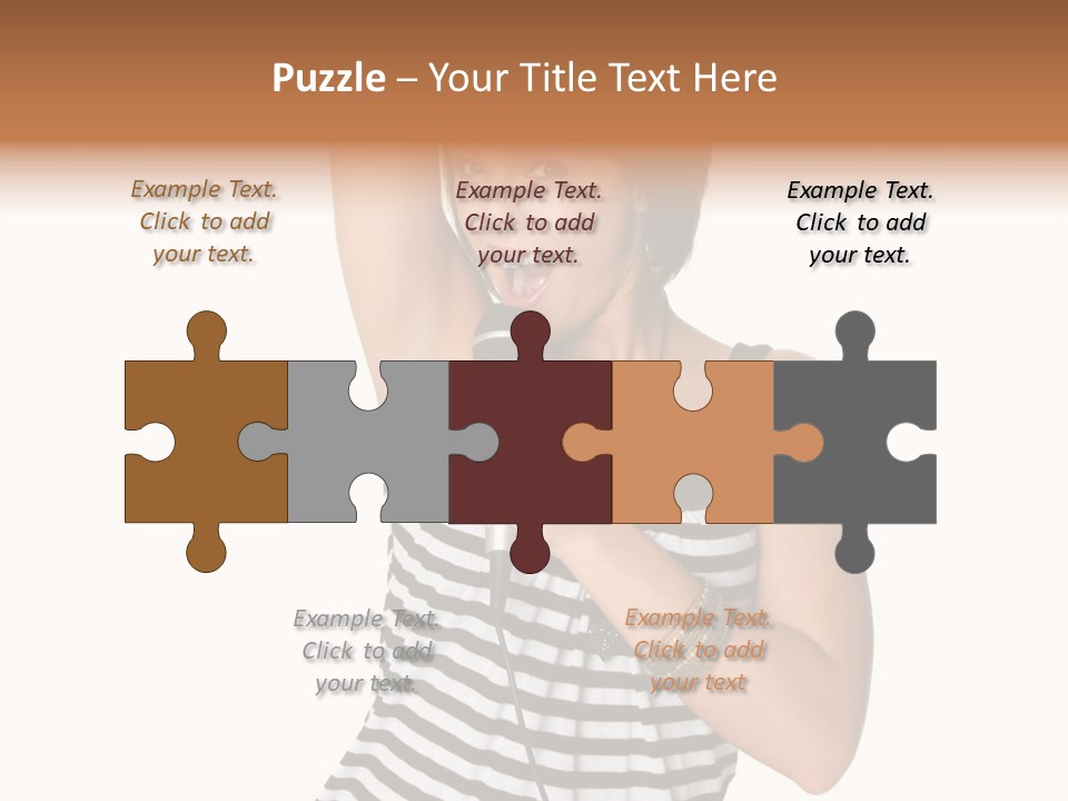 Rock Girl PowerPoint Template