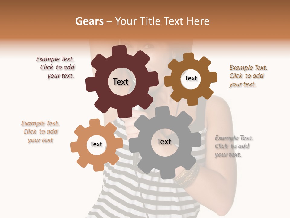 Rock Girl PowerPoint Template