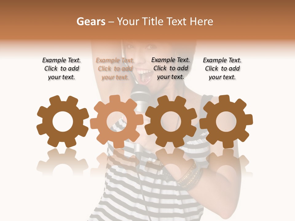 Rock Girl PowerPoint Template