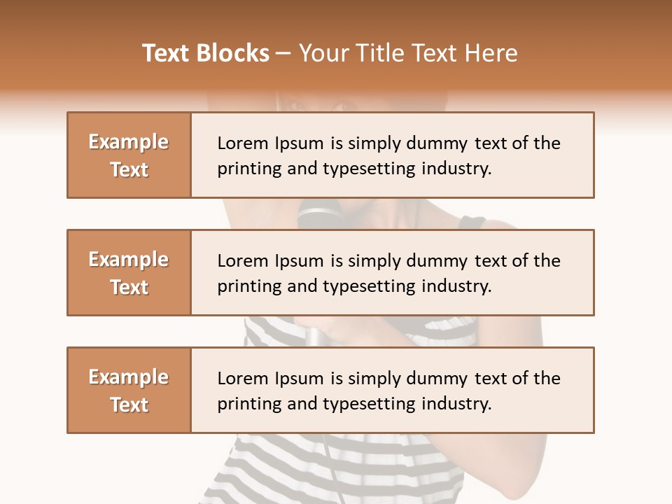 Rock Girl PowerPoint Template