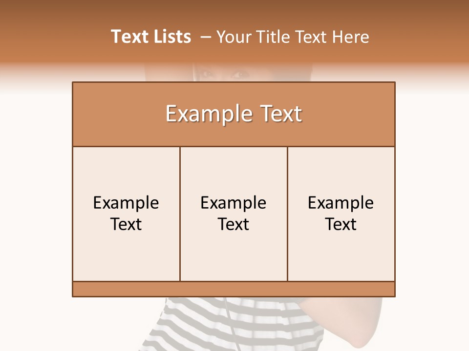 Rock Girl PowerPoint Template