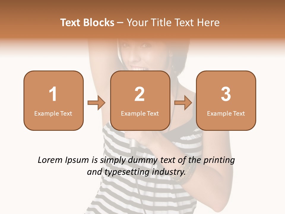 Rock Girl PowerPoint Template