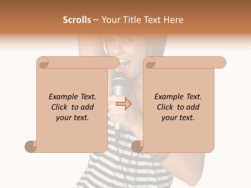 Rock Girl PowerPoint Template