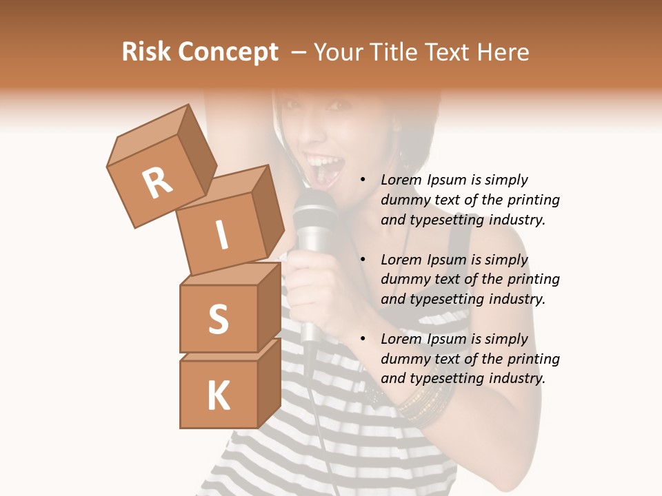 Rock Girl PowerPoint Template