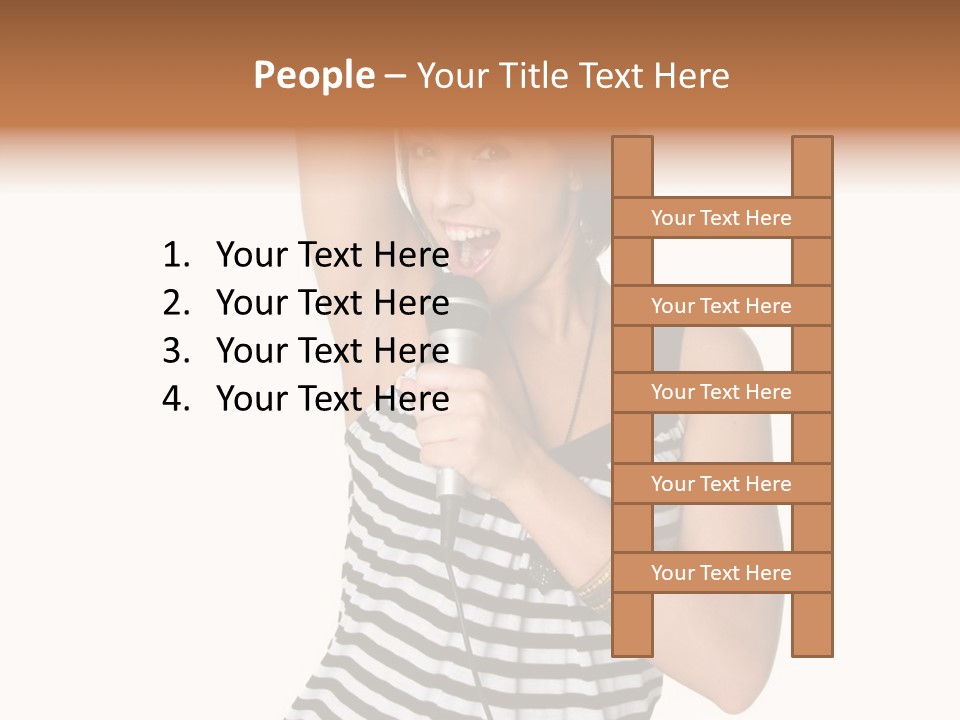 Rock Girl PowerPoint Template