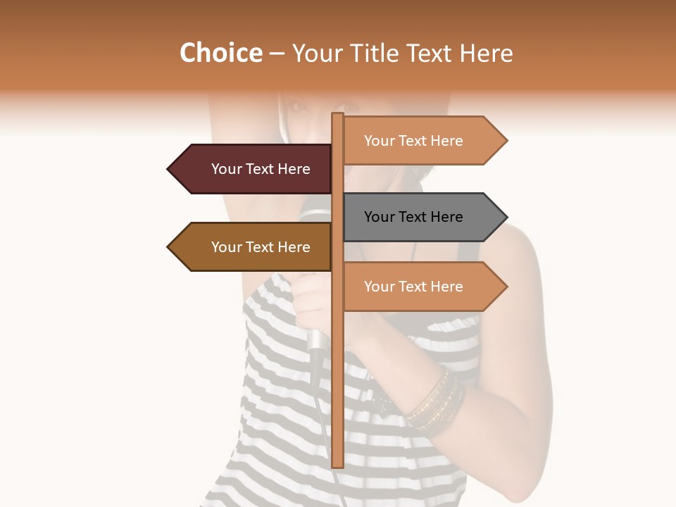 Rock Girl PowerPoint Template