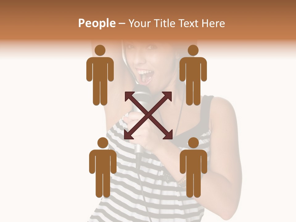 Rock Girl PowerPoint Template