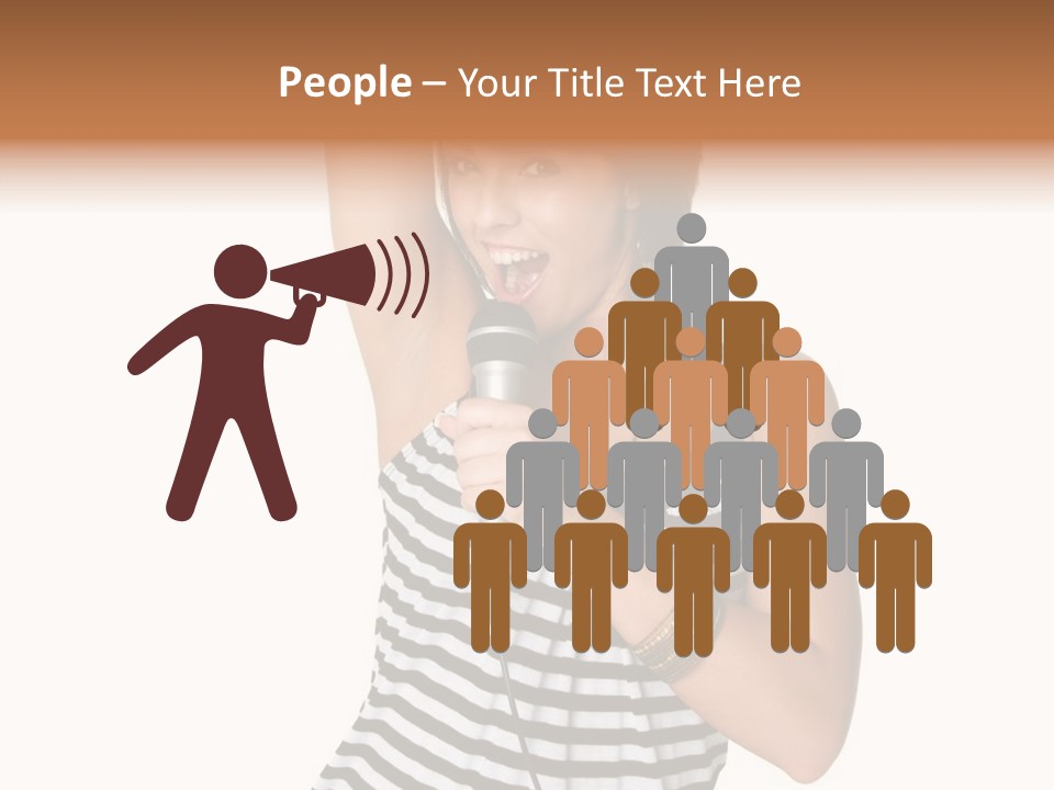 Rock Girl PowerPoint Template