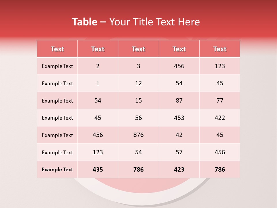 Three Arrows In A Target On Wall - Rendered In 3D PowerPoint Template