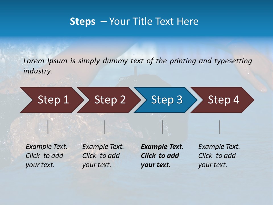 Scottish Highlands - Heather PowerPoint Template