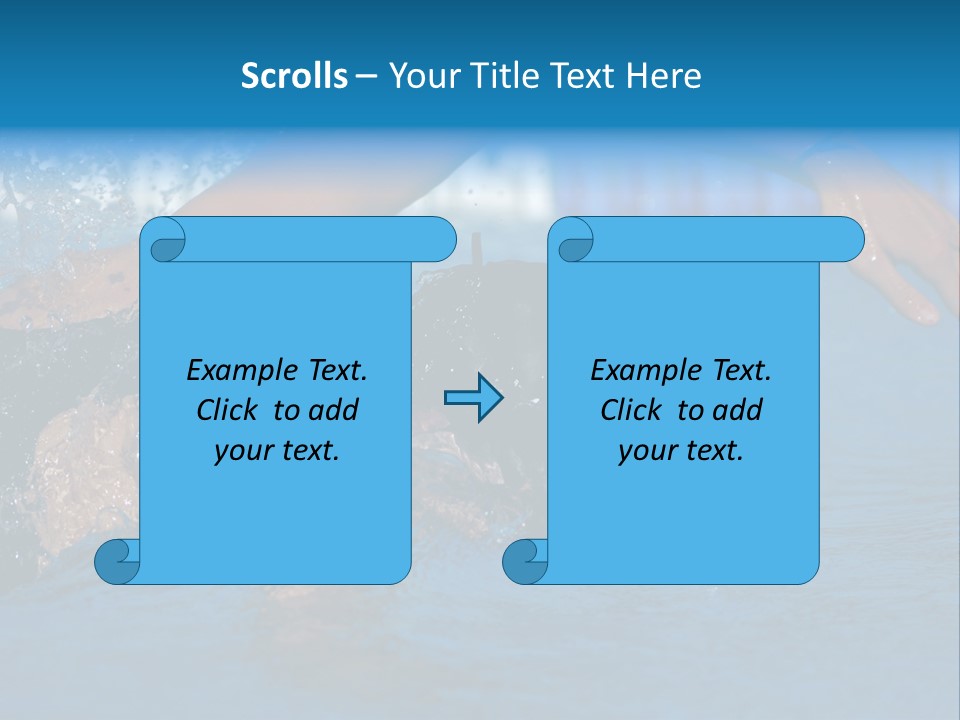 Scottish Highlands - Heather PowerPoint Template