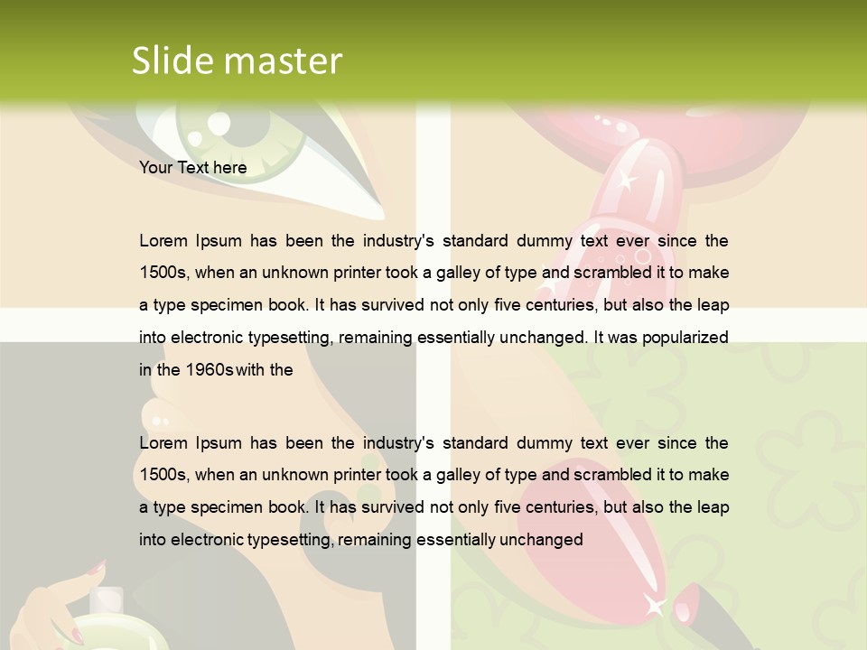 Make-Up 2 PowerPoint Template