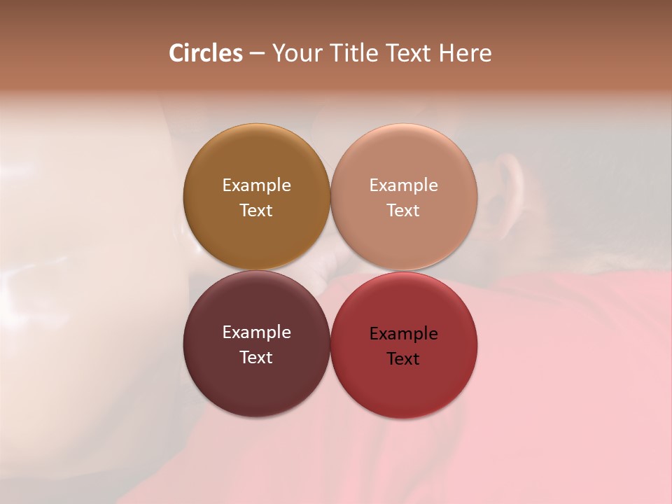 First-Aid Instructor Showing Mouth-To-Mouth Breathing Technique On Dummy PowerPoint Template