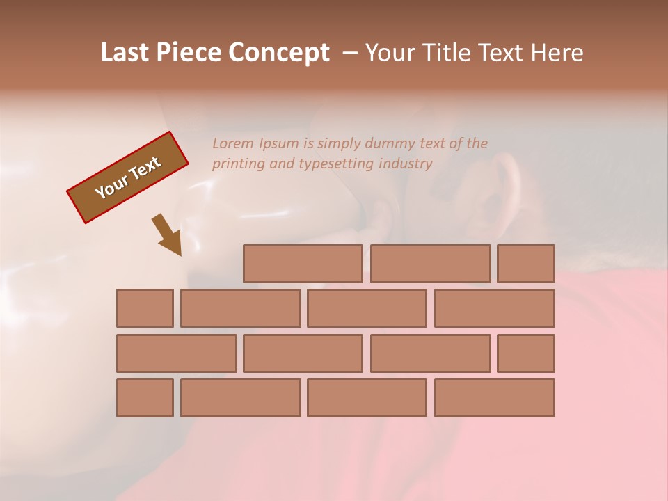 First-Aid Instructor Showing Mouth-To-Mouth Breathing Technique On Dummy PowerPoint Template