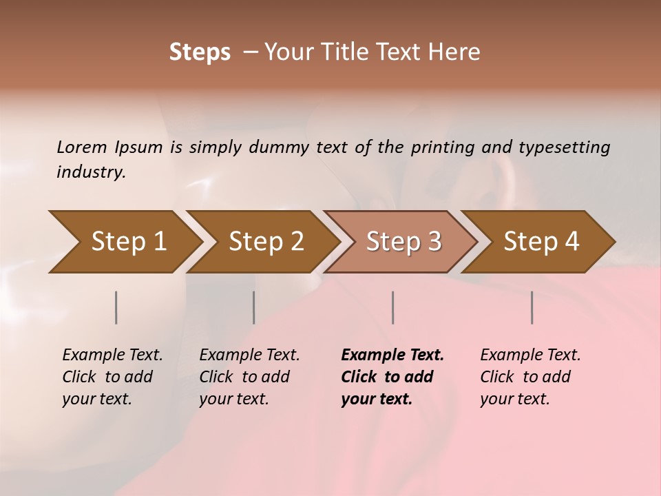 First-Aid Instructor Showing Mouth-To-Mouth Breathing Technique On Dummy PowerPoint Template
