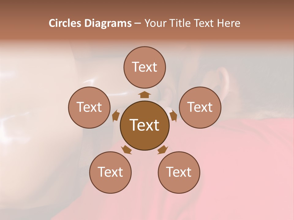 First-Aid Instructor Showing Mouth-To-Mouth Breathing Technique On Dummy PowerPoint Template