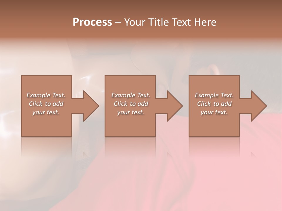 First-Aid Instructor Showing Mouth-To-Mouth Breathing Technique On Dummy PowerPoint Template