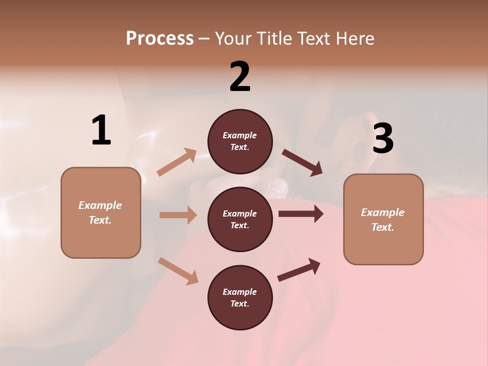 First-Aid Instructor Showing Mouth-To-Mouth Breathing Technique On Dummy PowerPoint Template
