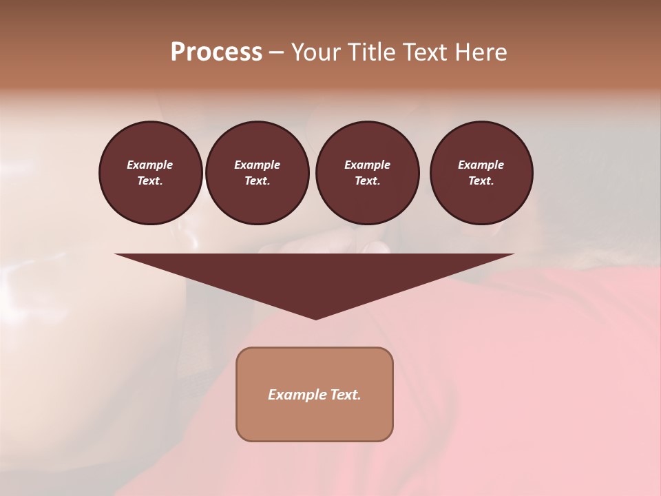 First-Aid Instructor Showing Mouth-To-Mouth Breathing Technique On Dummy PowerPoint Template