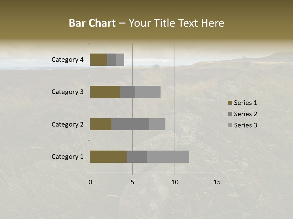 Scottish Highlands - Heather PowerPoint Template