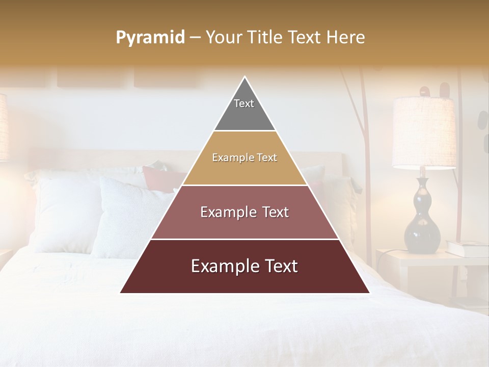 Beautiful Contemporary Bedroom. PowerPoint Template