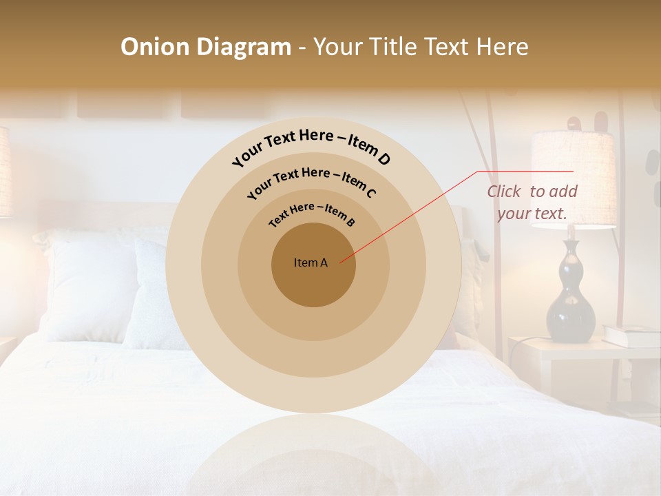 Beautiful Contemporary Bedroom. PowerPoint Template