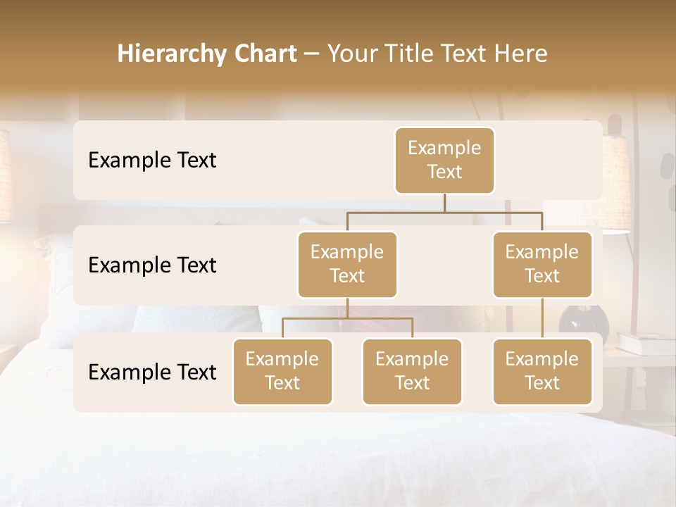 Beautiful Contemporary Bedroom. PowerPoint Template