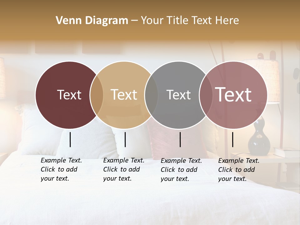 Beautiful Contemporary Bedroom. PowerPoint Template