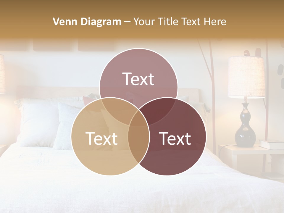 Beautiful Contemporary Bedroom. PowerPoint Template