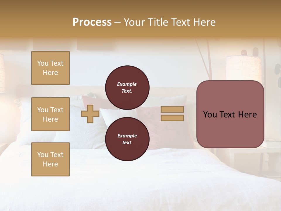 Beautiful Contemporary Bedroom. PowerPoint Template